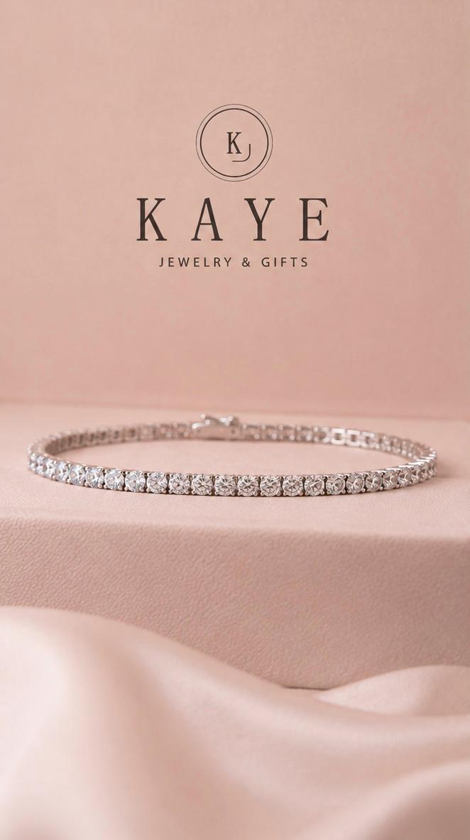 Classic Round-Cut Tennis Bracelet