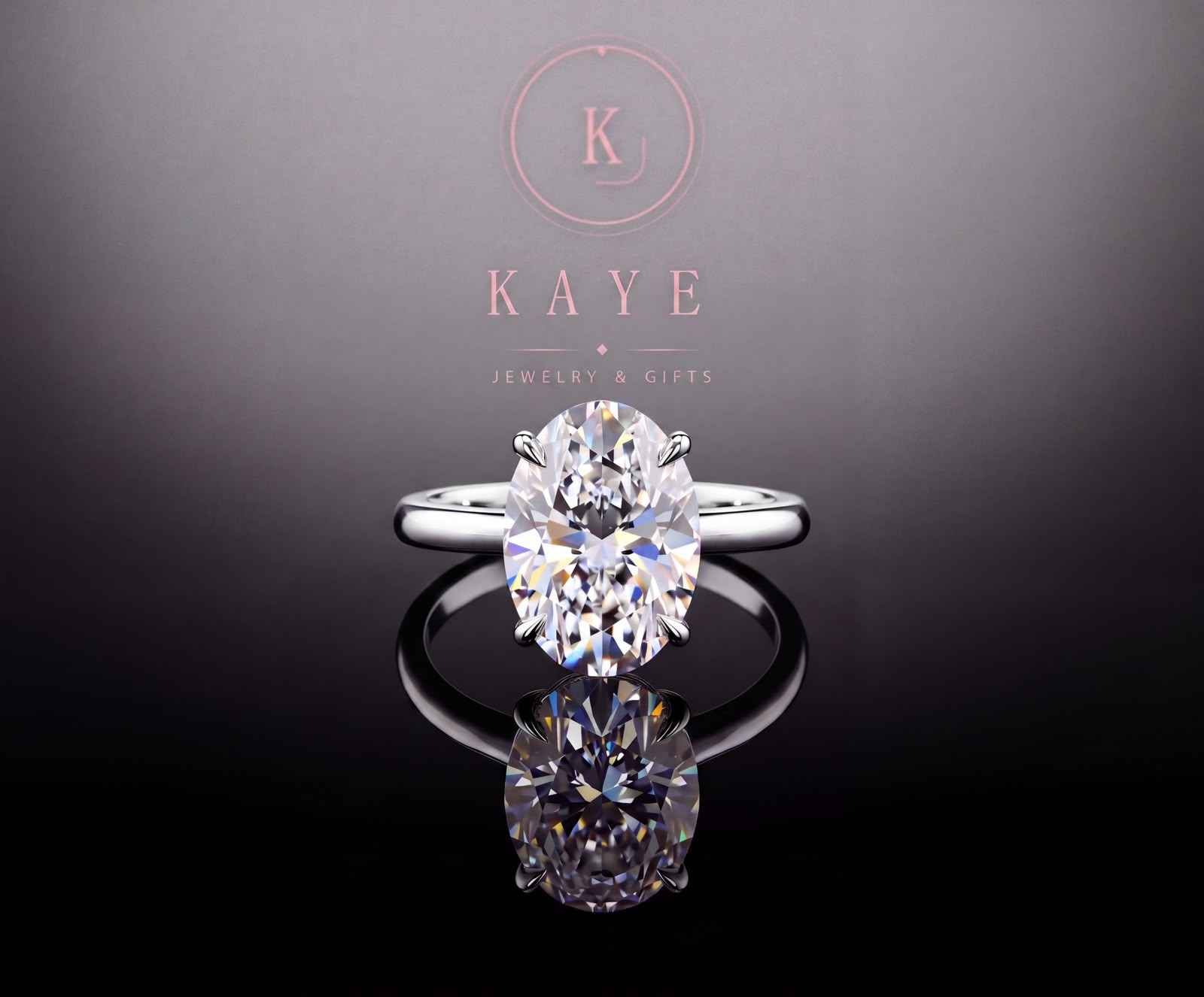 Oval Cut Solitaire Ring